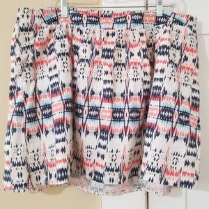 Old Navy XL Patterned Skirt (with pockets!)